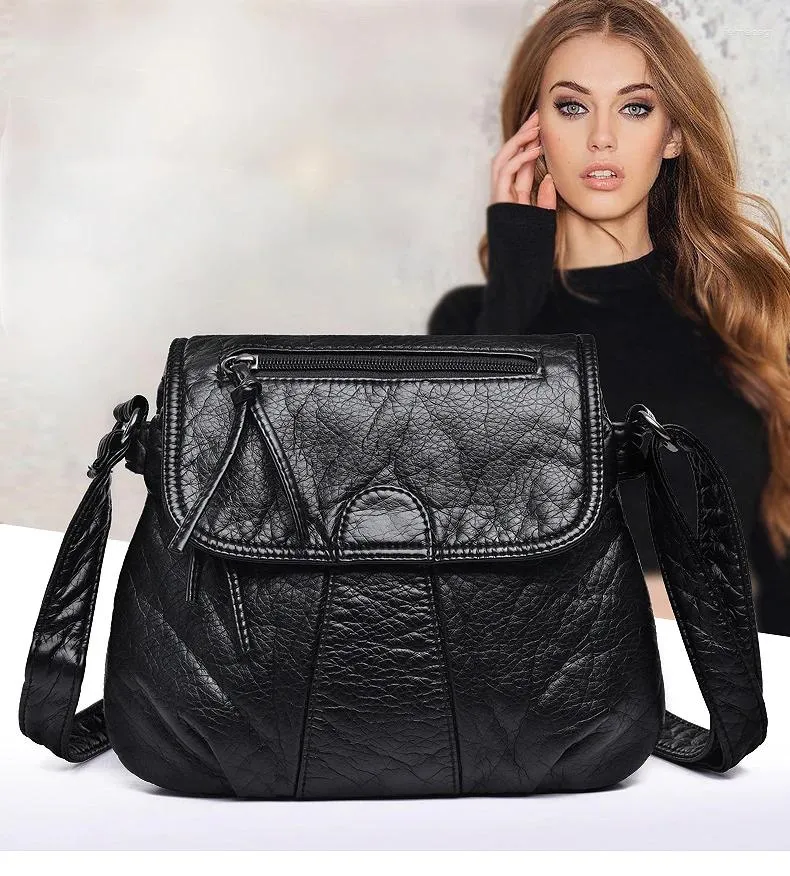 Сумка в стиле Lady Messenger, сумка высокого качества на одно плечо, пряжка на молнии, карман для мобильного телефона