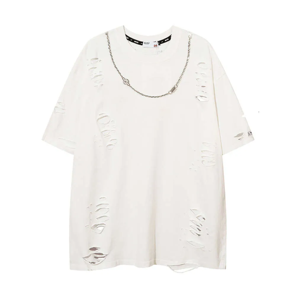 【AAKE】SLIT HOLE HIGH NECK T DHgate.com:Mens and Womens Designer T-shirt with High Torn