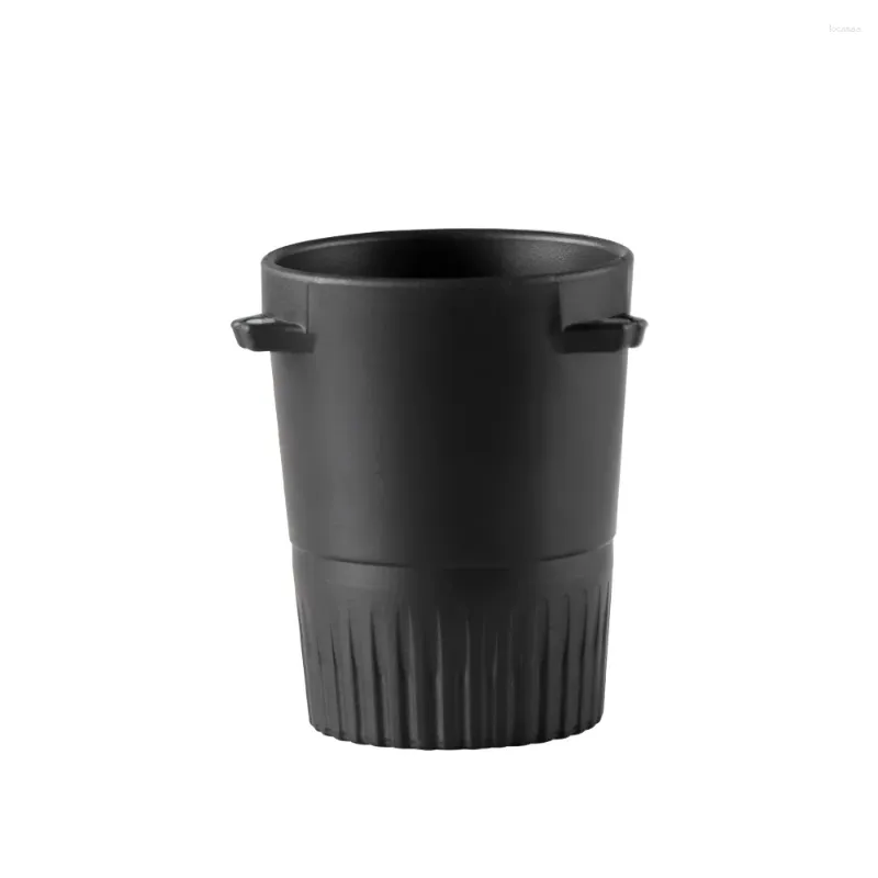 Kaffekrukor ABS PORTAFILTER Dosering Cup Coffeeware Matte Black Compatible Powder Feater Accessories
