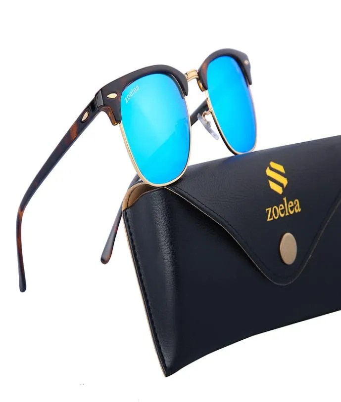 Projektanci okulary przeciwsłoneczne męskie szklanki słoneczne Wysokiej jakości szklany obiektyw Uv400 Ochrona przeciw ołoskopie sportowe sporty na plażę mody 5259292