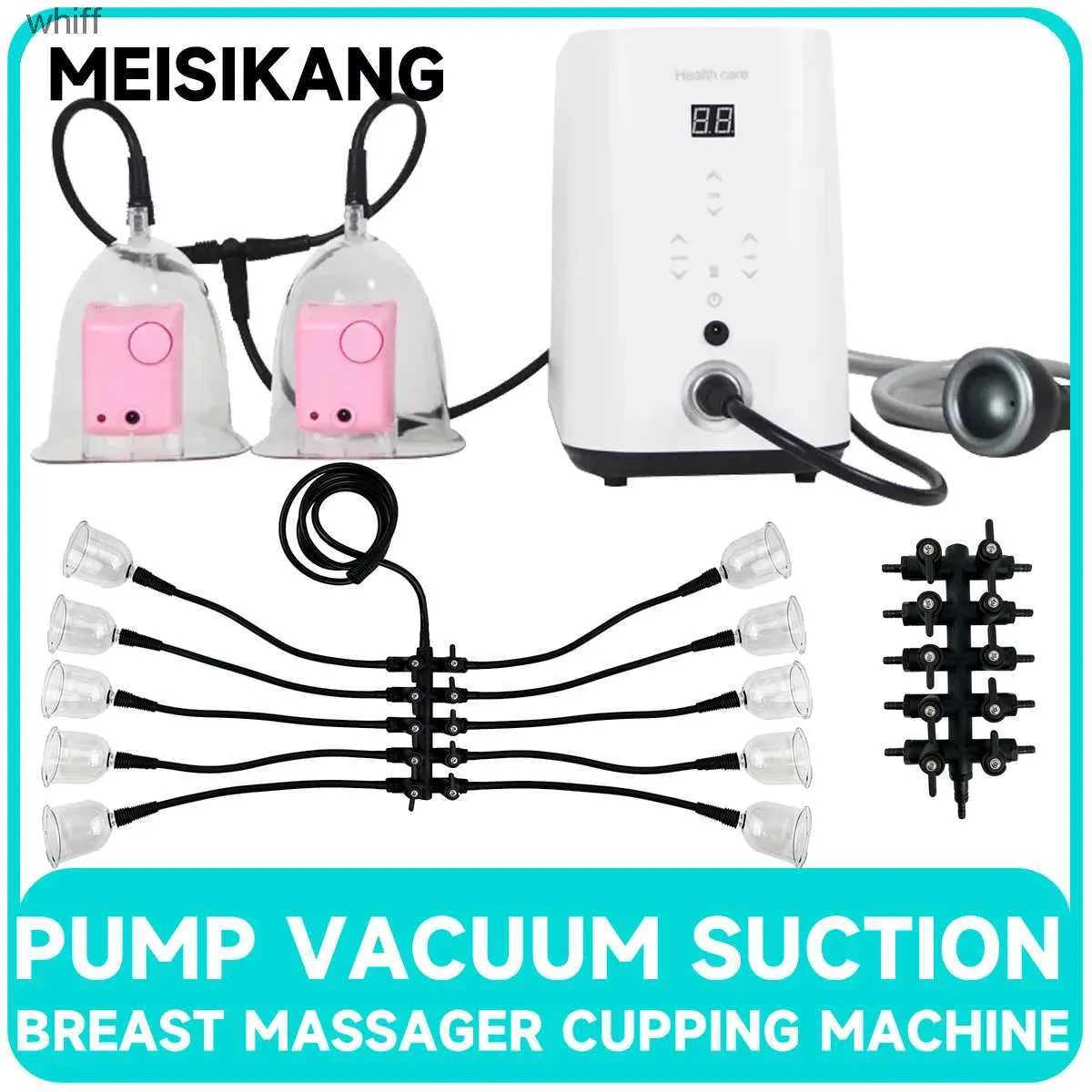 Bombas de peito meisikang ampliação massageador de mama bomba de vácuo ampliar multifuncional vácuo butt lift machinec24318