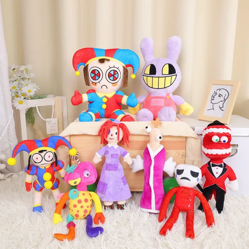 Clown Rabbit New Doll Digital Circus Spring Man Plush Toy Animal Doll