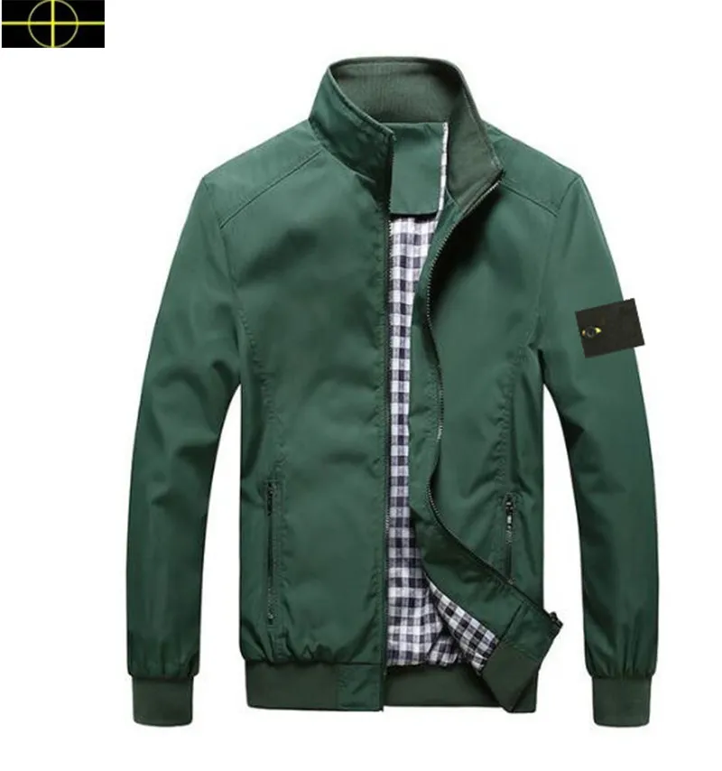 stone jacket 2023 Fashion New Men's Designer Coat Winter and Autumn Baseball Slim Style Classic Casual Windbreaker Coat Zipper jacket a1