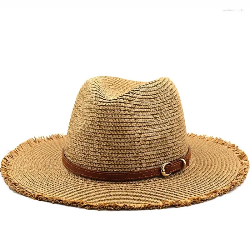 Berretti Uomo Cappelli Panama per donna 4 colori Jazz Fedora Raffreddamento Ragazza Sole Estate Traspirante Elegante Cappello da festa per donna all'ingrosso