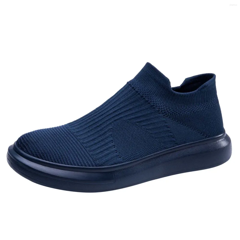 Chaussures de marche hommes sport Couple mode été modèle Simple couleur unie hommes haute Sneaker hommes Go Walk 5 prix