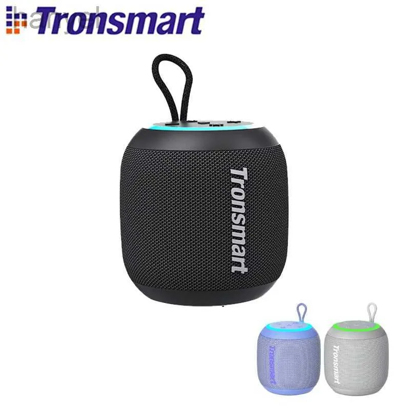 Tronsmart T7 Mini haut-parleur portable TWS Bluetooth 5.3 haut-parleur avec basses équilibrées IPX7 Modes LED étanches pour l'extérieur 24318