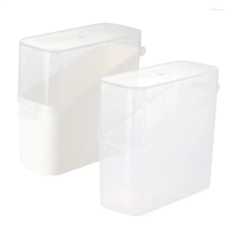 Storage Bottles Tea Bags Stackable Kitchen Sealed Jar Plastic Food Box Dry Goods Grains Candy Containers