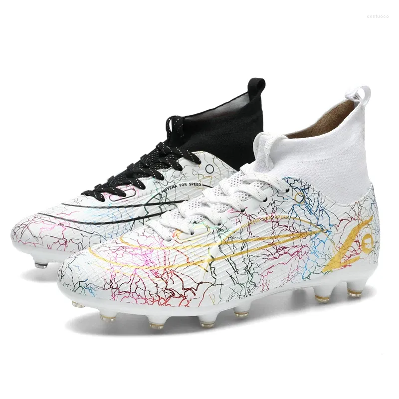 American Football Buty Professional Piłka nożna na świeżym powietrzu Futsal Men Field Cleats Dzieci antypoślizgowe jakość treningu