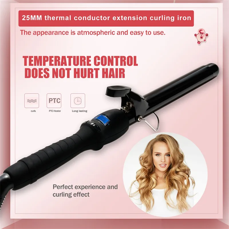 Ceramic Styling Tools professional Hair Curling Iron Hair waver Pear Flower Cone Electric Hair Curler Roller Curling Wand With Retail Box