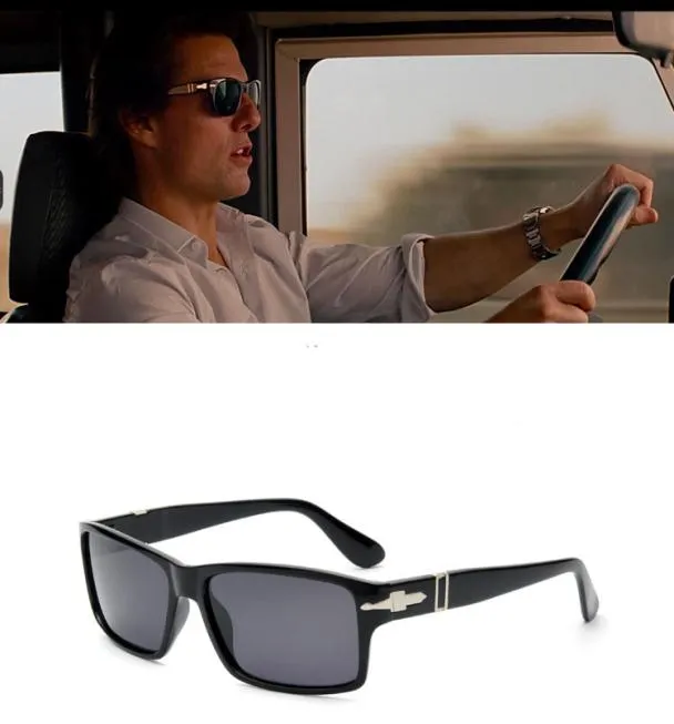 WholeMen Occhiali da sole polarizzati da guida Mission Impossible4 Tom Cruise Bond Occhiali da sole Oculos De Sol Masculino4773322