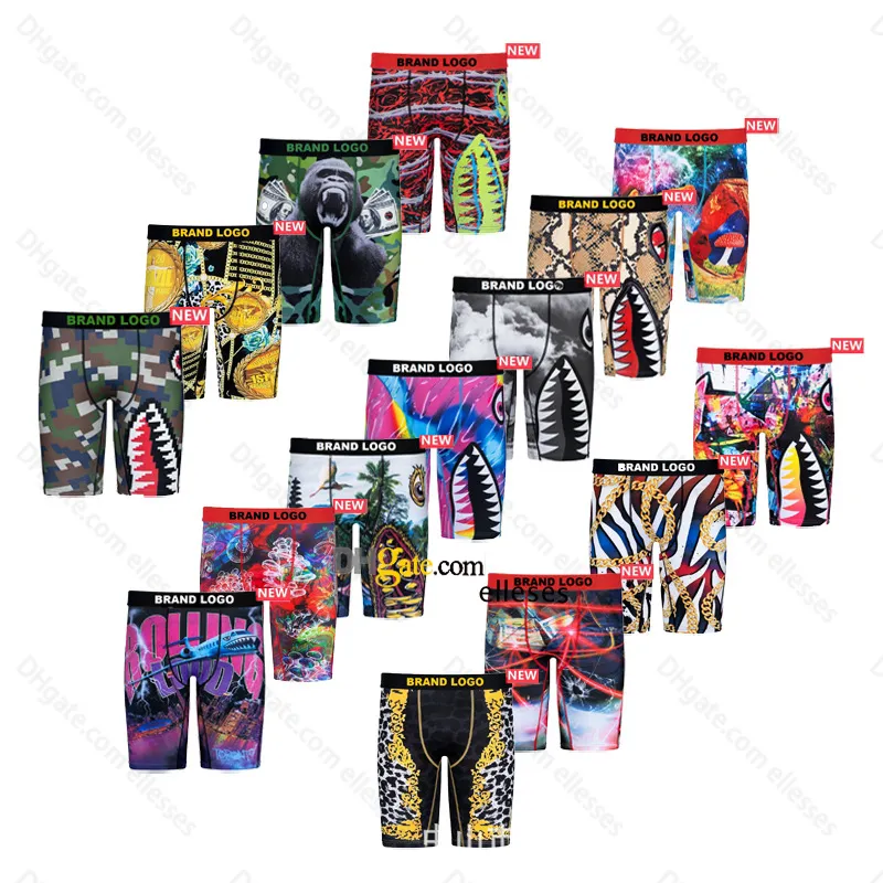 Heren ondergoed Ethka Designer onderbroeken Sexy heren boxers voor heren ondergoed Cueca Boxer Ropa Interior Hombre Vintage Gay Boxershorts Designer US maat XS-3XL