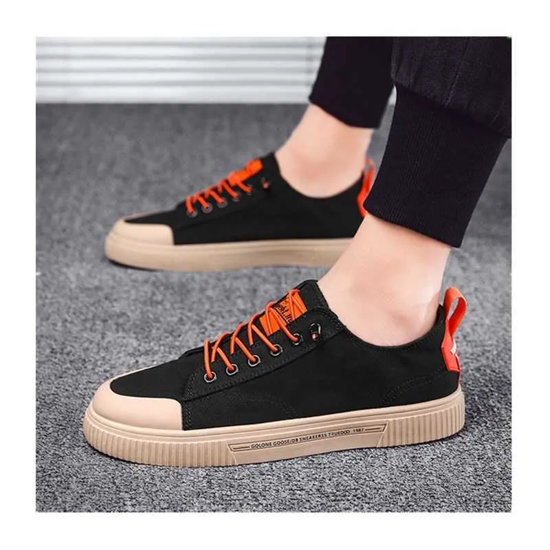 HBP Não-Marca novos estilos Retro minimalista sapatos de lona homens sapatos de lona sapatos casuais para homens
