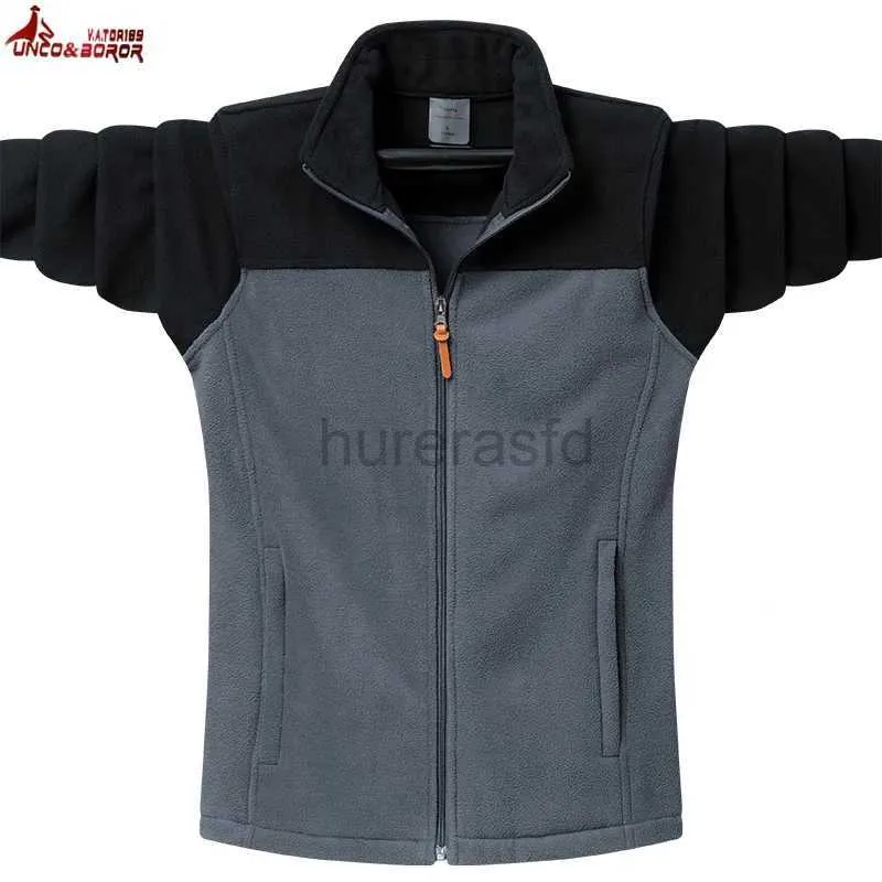 Męskie bluzy bluzy duże rozmiar 6xl 7xl 8xl jesienne zimowe taktyczne kurtki polarowe swobodne bluzy bluzy bluzy męskie sportowe sportowe bombowce 24318