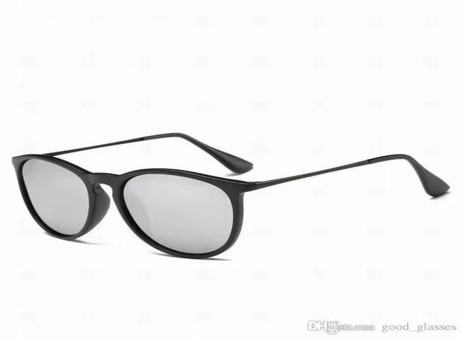 Mode Femme Man039s Lunettes de soleil rondes Designer d'extérieur Lunettes de soleil Matte Black Frame Haute UV400 Lunettes Qualité avec Case7245485