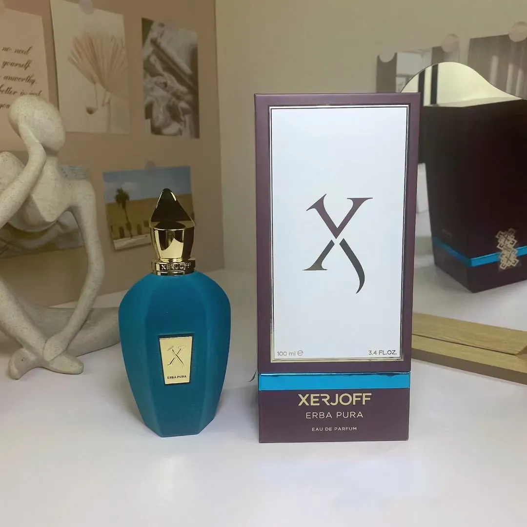 high quality perfume XERJOFF ERBA PURA 100ml Eau De Parfum 3.4oz EDP Men Women Cologne spray good smell long time leaving body spray