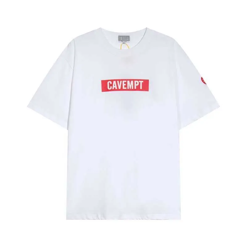 T-shirts pour hommes Version supérieure Cavempt C.e Box T-shirt Hommes Femmes Surdimensionné Cav Empt T-shirt Top T-shirts Goth J240316