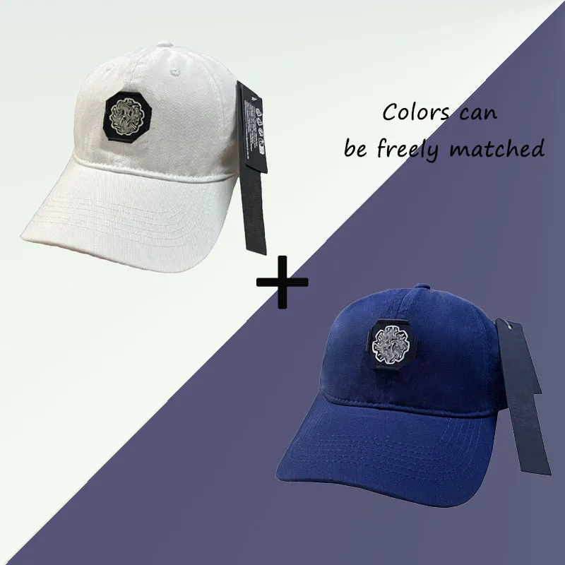 Nowy modny kapelusz baseballowy luksus baseballowy kaczka kaczka noszenie kapelusz na zakupy filtra szella siedem kolorowy europejski i amerykański krem ​​przeciwsłoneczny