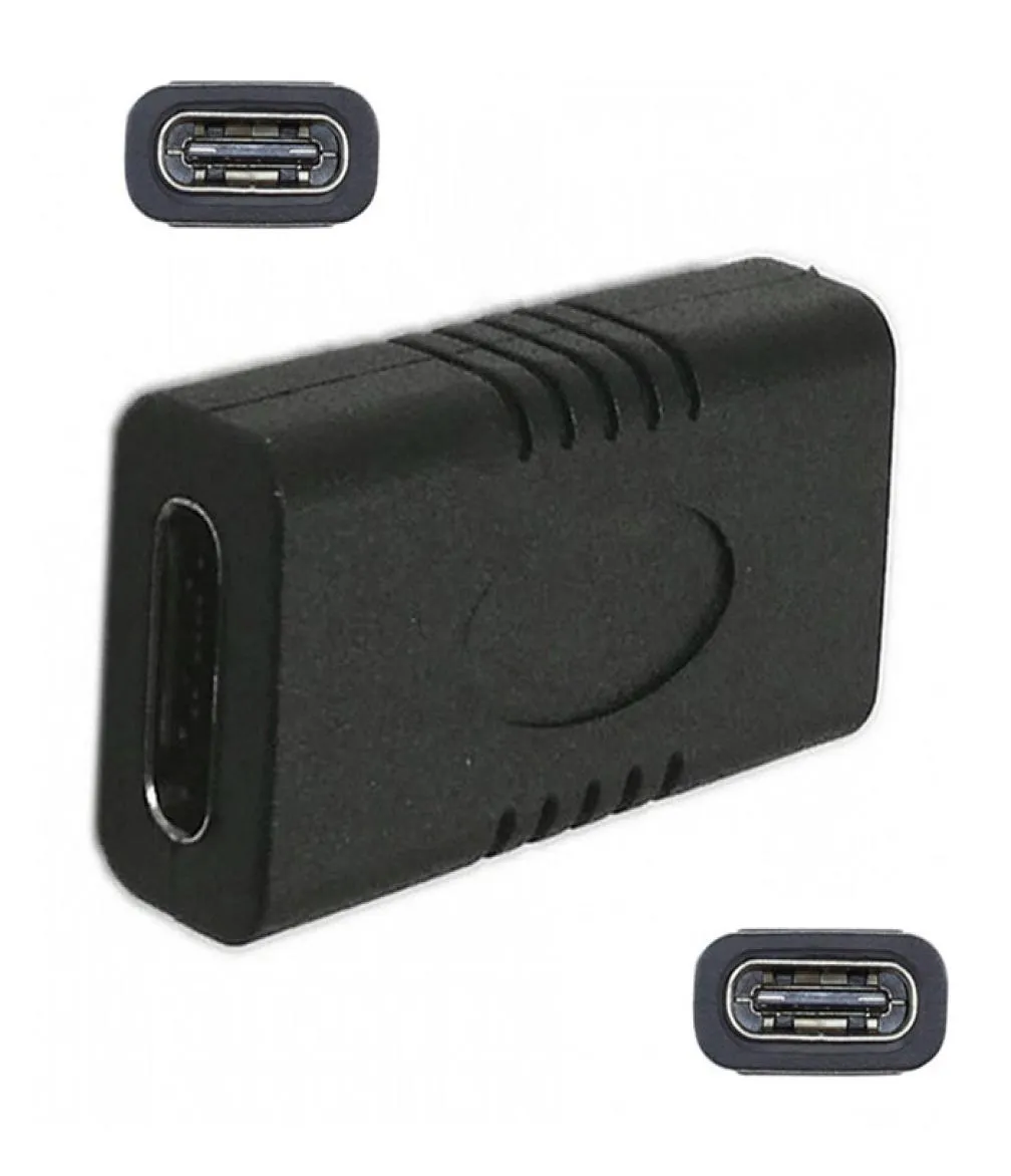 10gbps usb 31 usbc 24pin typec fêmea para fêmea adaptador de extensão para telefone celular portátil comupter6575311