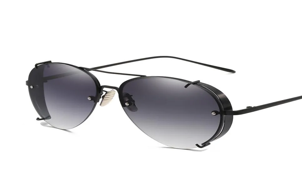 Классические готические солнцезащитные очки в стиле стимпанк в стиле ретро для мужчин и женщин, брендовые дизайнерские солнцезащитные очки, винтажные солнцезащитные очки в металлической оправе3432095