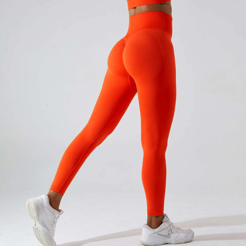 Lu Pant Align Align Lu Lemon Rapide Nouveau Séchage Sans Couture Collants De Sport En Cours D'exécution Fiess Miel Pêche Hanche Levage Yoga Pantalon Gym Leggings 2024