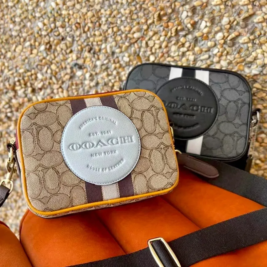 Luxurys sacoche dempsey fourre-tout 10a sac de caméra de qualité pour femmes en cuir en cuir ereal en cuir en cuir en cuir de maison.