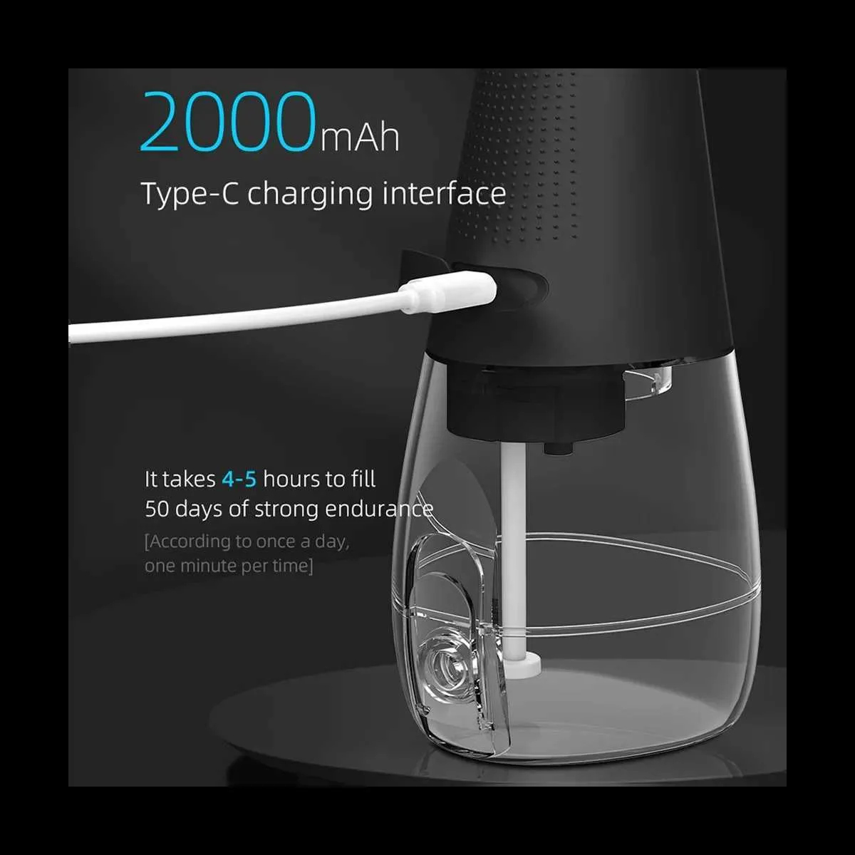 Oral Irrigators Dental oral irrigator threaded teeth picking oral cleaning machine 5 nozzles 3 modes USB charging B J0318