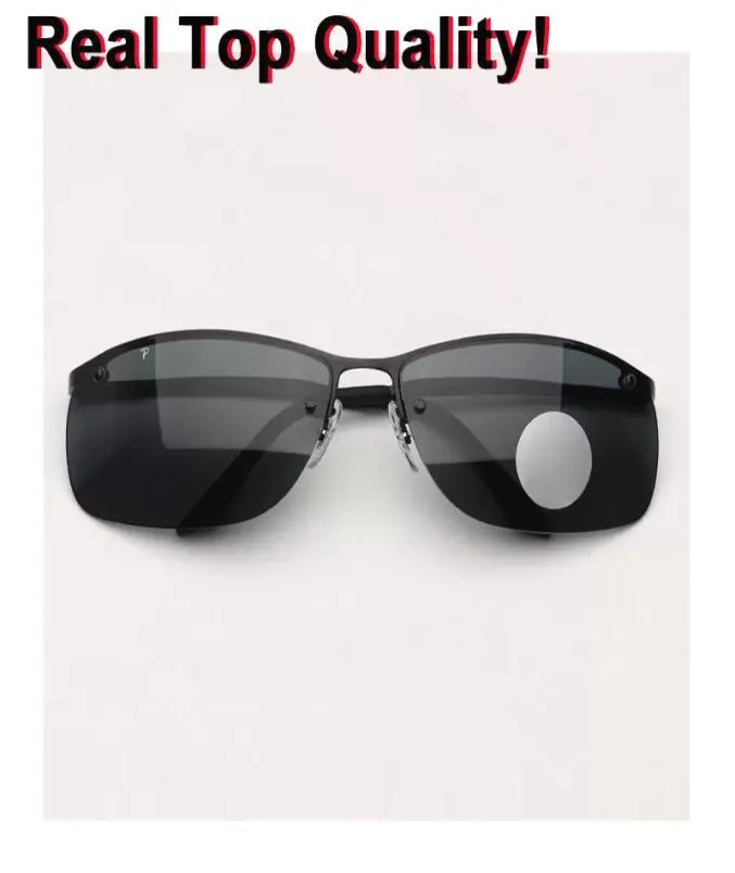 sell Sunglasses Mens Polarized Rectangle Coating Driving Mirror Women Fashion Polarized G15 Glass Lens Sunglass UVA UVB1338163