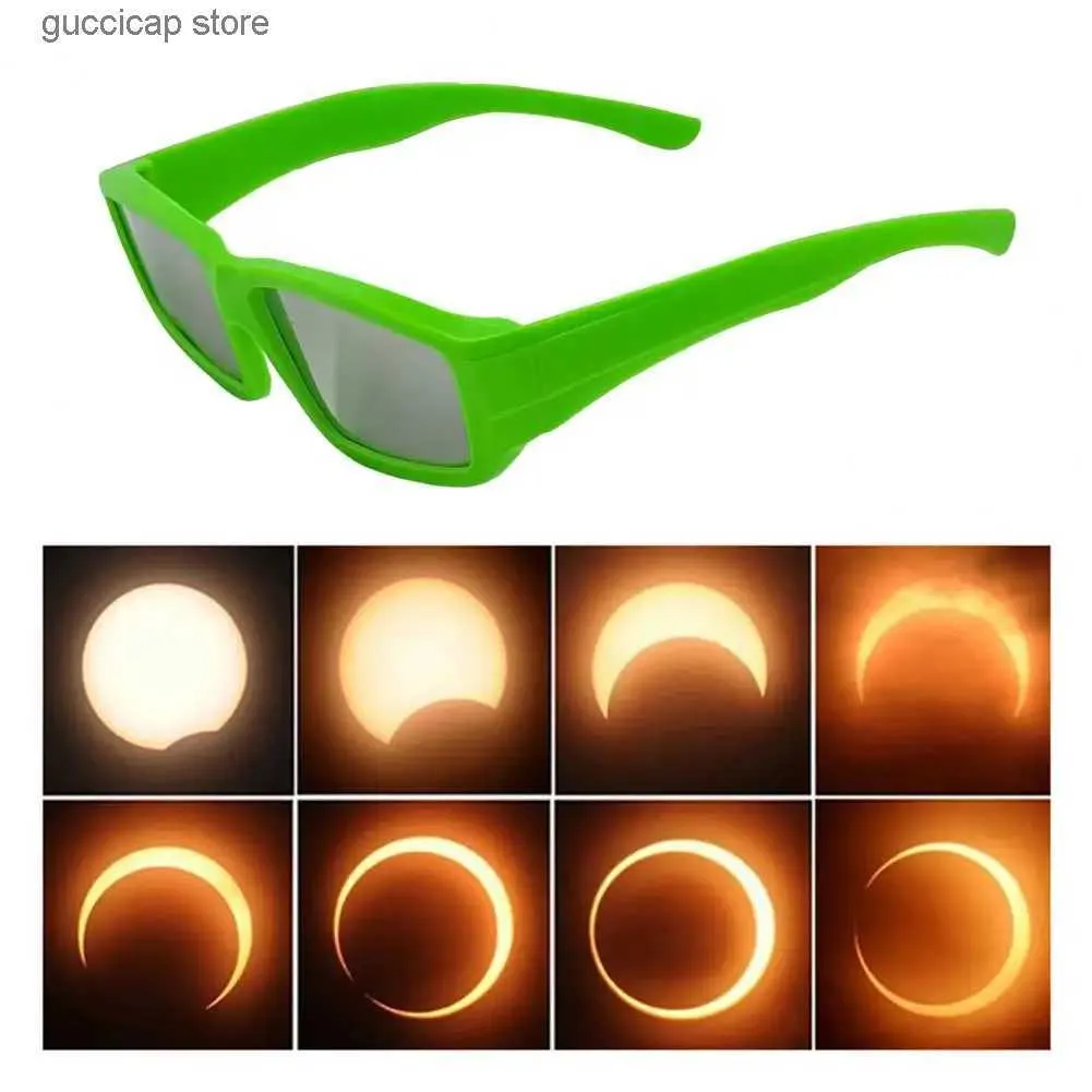 Sunglasses Sun Eclipse Glasses for Safety Sunshade and Direct Sight Sunglasses for Teenagers Y240318