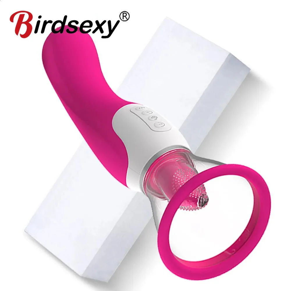 Vagina Zuigen Likken Vibrator Voor Volwassen Orale Seks Zuig Clitoris Tepel Stimulatie Stimulators Vrouwelijke Masturbatie Erotisch Speelgoed 240312
