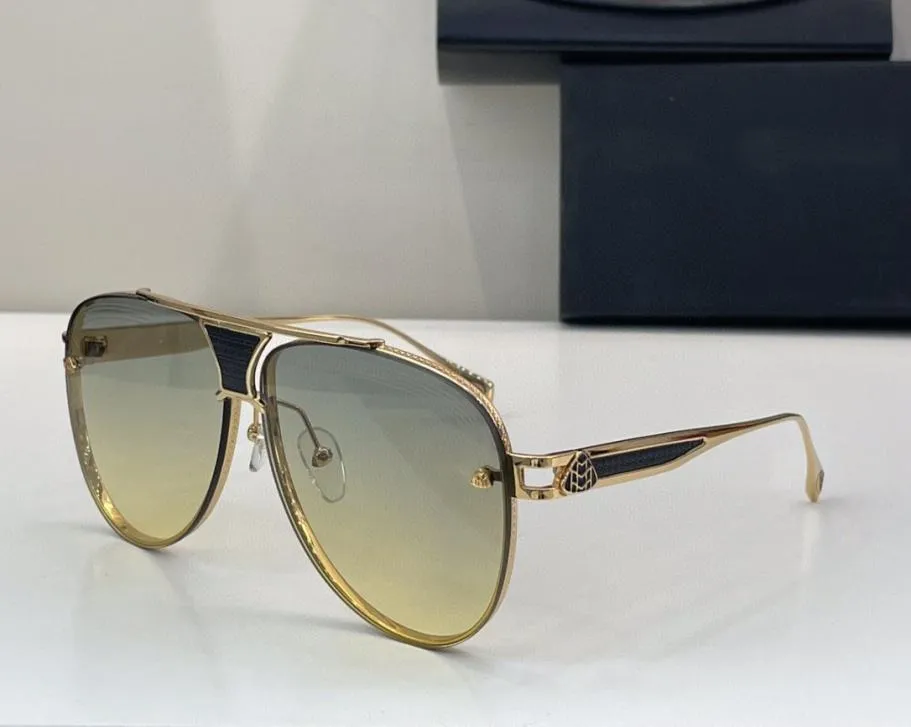 Top Mayba The LL GSDABM Oryginalne wysokiej jakości designerskie okulary przeciwsłoneczne dla męskich słynne modne luksusowe markę retro fas3300442