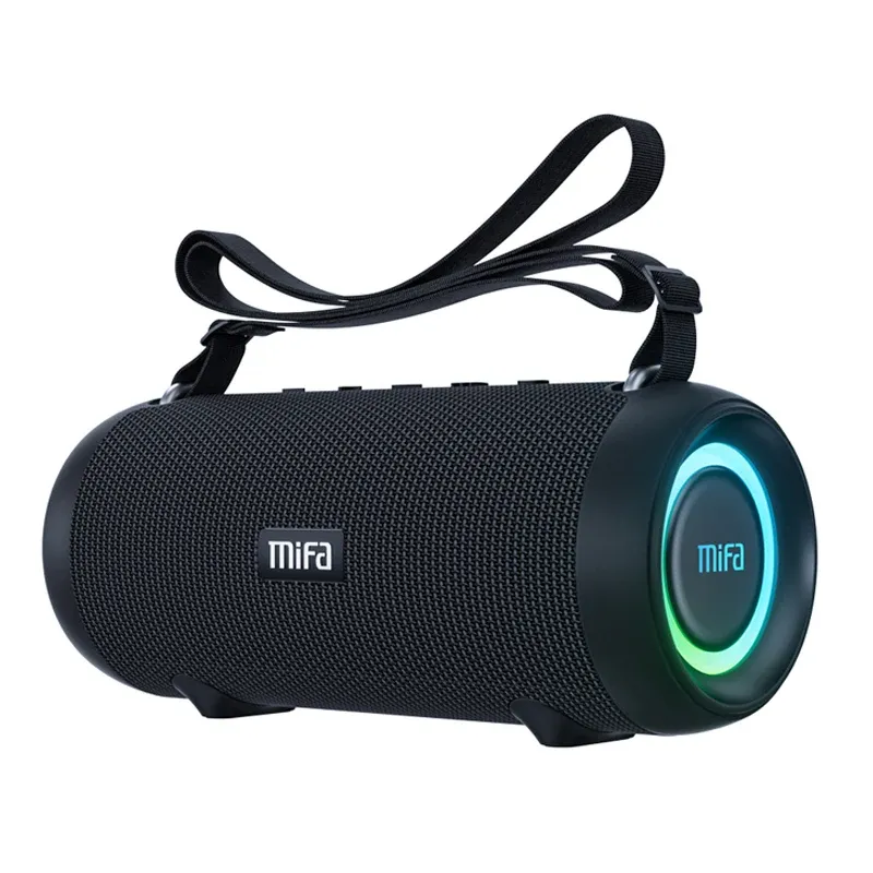 Speakers MIFA A90 Bluetooth Speaker 60W Output Power Bluetooth Speaker with Class D Amplifier Excellent Bass Performace camping speaker