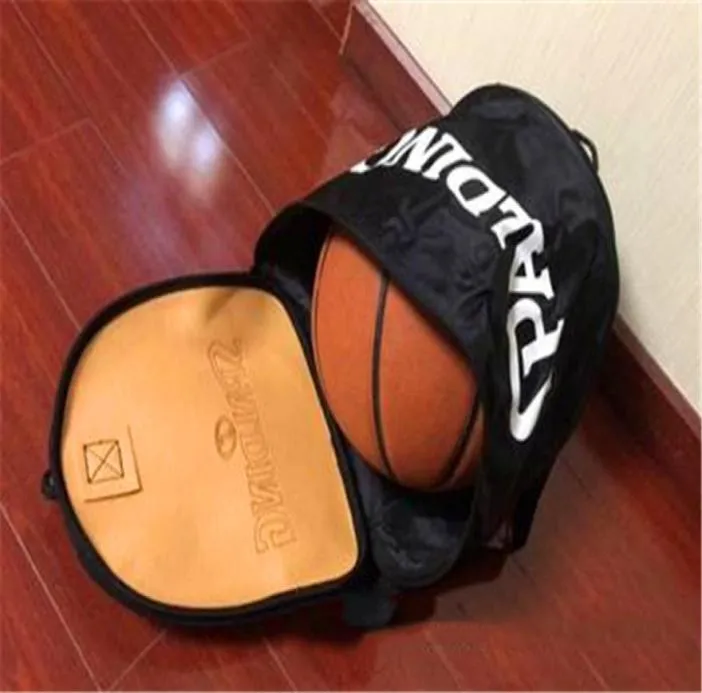 Högkvalitativ äkta Spalding Basketball Shoulder Bag Waterproof Portable Pu Leather Dough Layer Multifunktionell utomhussport8951655