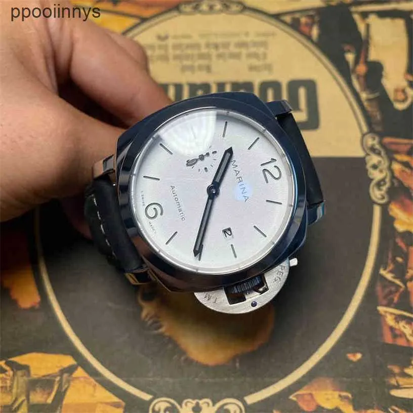 Orologio da polso da uomo Paneraiss Orologio svizzero automatico1314 Principe Azzurro C3 Immersione luminosa Meccanico completamente automatico da uomo e da donna WN-9R4J