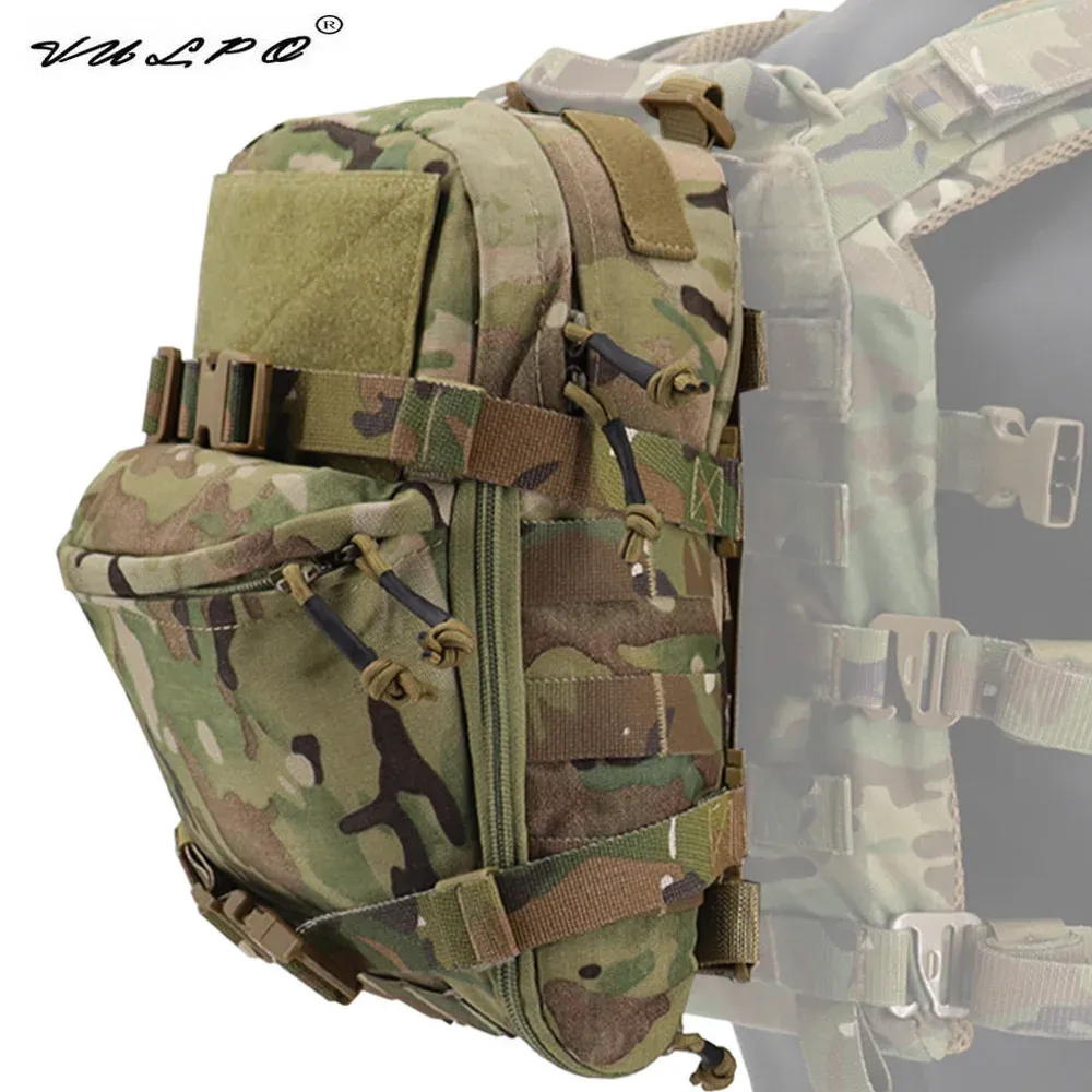 Sacs Vulpo Tactical Mini Hydratation Sac Vest MOLLE Sac à dos Sac à eau Military Outdoor Sac de chasse Airsoft