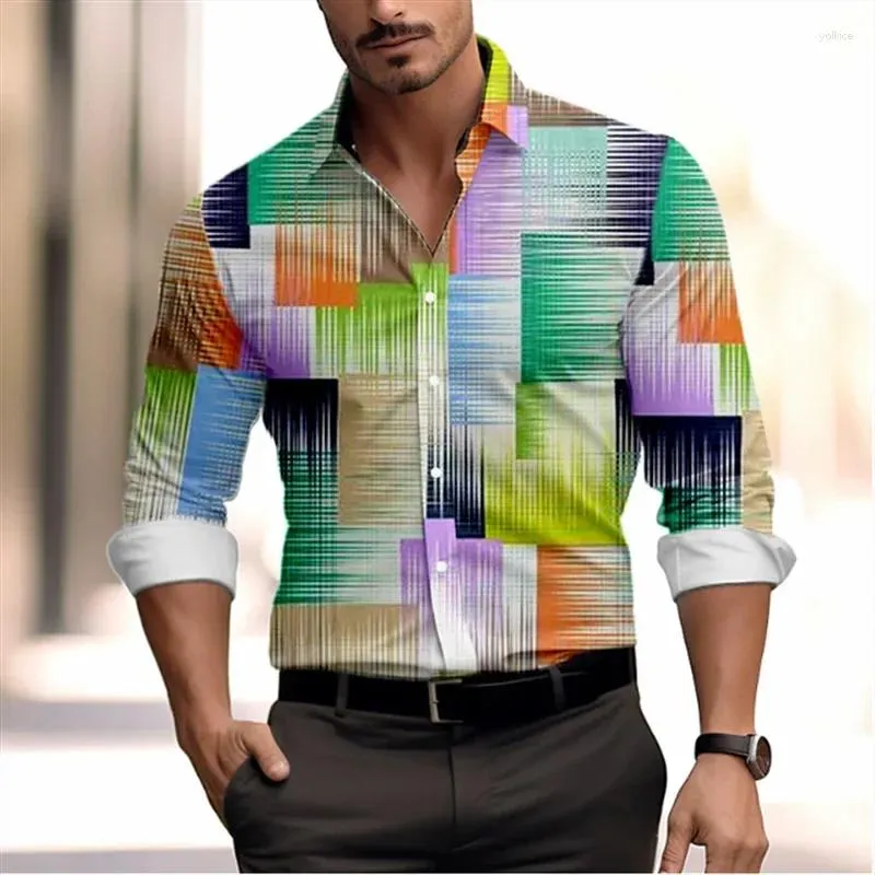 Camisas de vestido masculinas 2024 verão camisa lapela esportes casuais confortável luz rua ao ar livre material de alta qualidade padrão hd tamanho grande