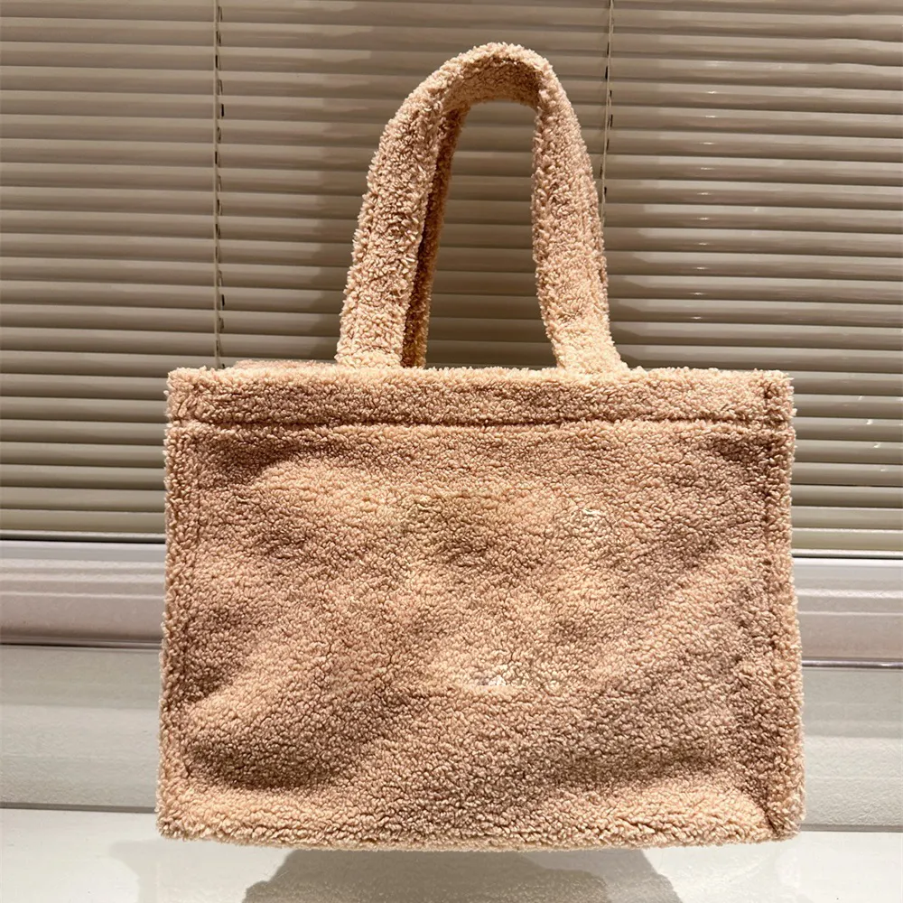 10a damer mode axelväska högklassig handväska plysch shopping väska lyxväska lyx tote handväska crossbody väska designer väskor bora