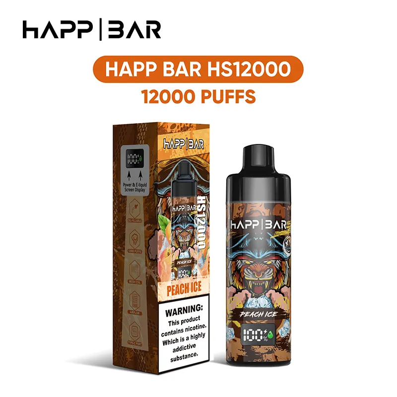 UE Hot E-C-Barettes 12000 Puffs Urządzenie do użycia urządzenia pod napełniane 12k Puffs pasek Vaper Mesh Cewka E-liquid E-papierosy z regulowanym przepływem powietrza 2% 5% NIC