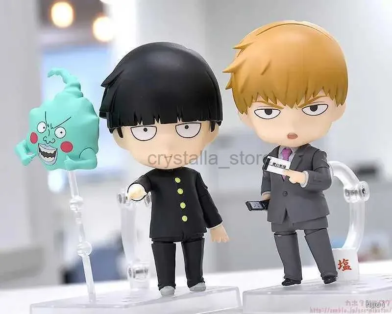 Anime Manga Kageyama Shigeo Figurki Anime Reigen Arataka Mini Model Figurka PVC Zabawki Dla Dzieci Prezent Urodzinowy Na Biurko Kolekcjonersskie 240319