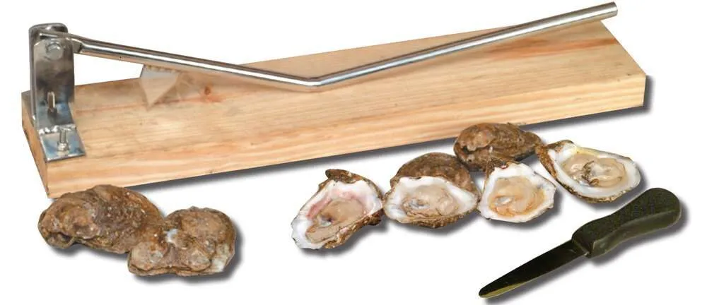 King Kooker 5500 Stainless Steel Opener, with Oyster Knife
