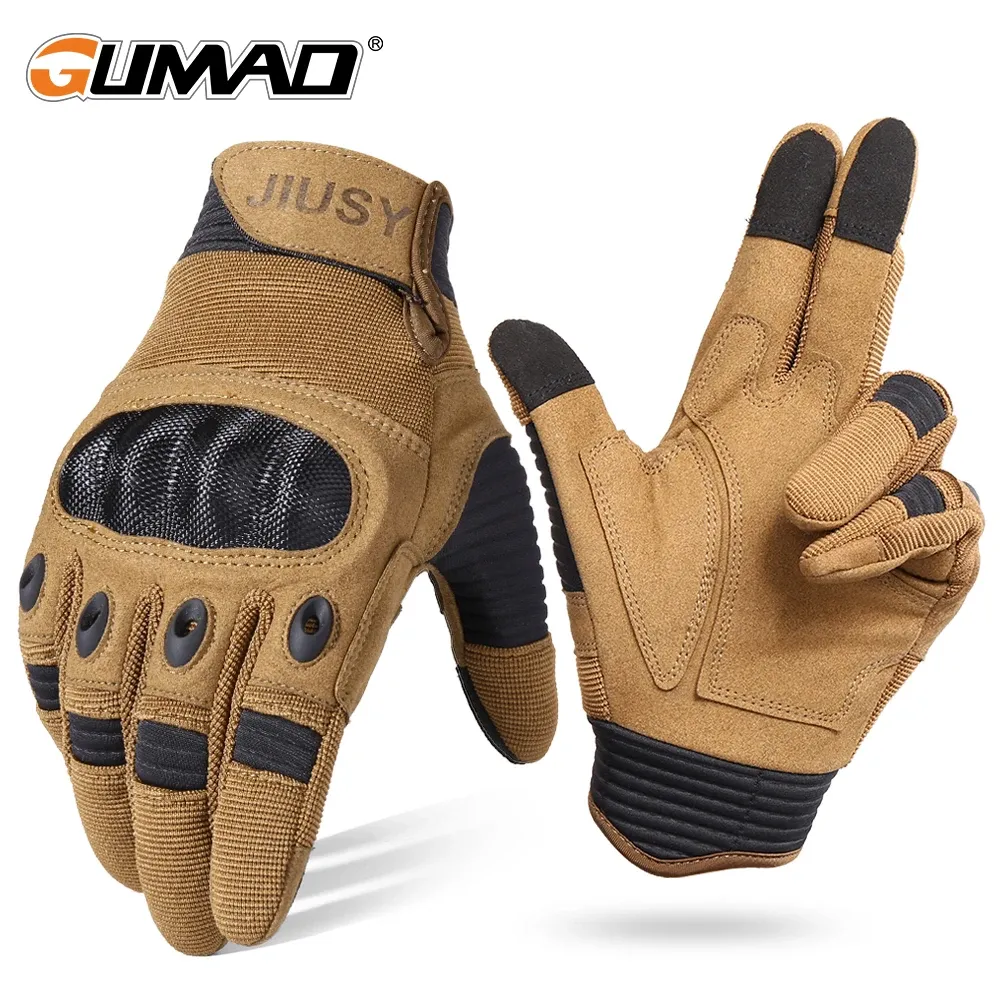 Gloves Bicycle Military Full Finger Touch Screen Gloves Tactical Glove Hunting Paintball Hiking Climbing Airsoft Shooting Mittens Men