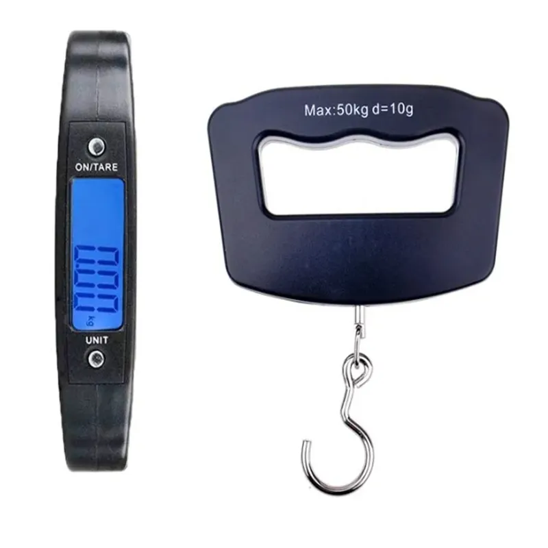 Portable 50kg electronic handheld scale household grocery shopping fishing hook scale express package luggage scale SN6