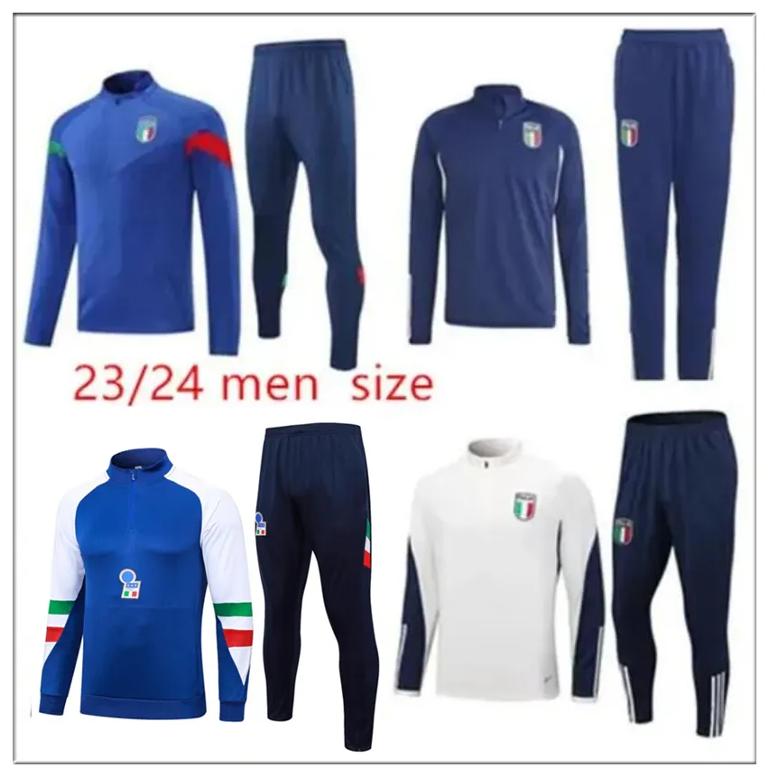 2425 CHIESA ITaly soccer tracksuitS survetement jackets kits sets calcio italiafootball RASPADORI VERRATTI BARELLA DONNARUMMA LORENZO POLITANO ZANIOLO MIRETTI