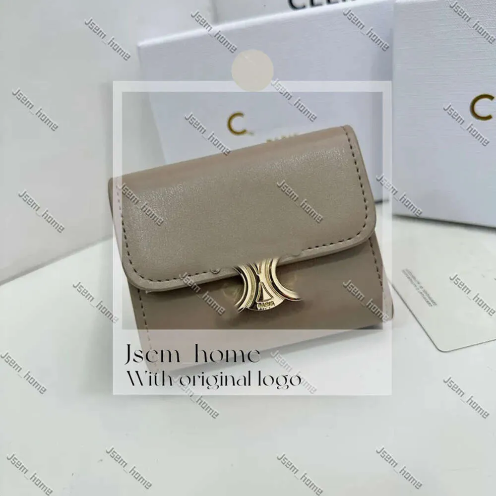 Fashion Celinly Bags Wallet Designer Leather Ce Wallets Luxury Card Holder Purse Bags Two-in-one Gold Hardware Women of Zippy Coin Purses Celiene Bag 984