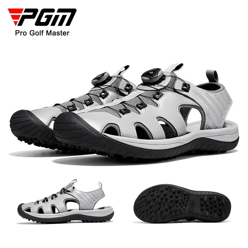 Shoe PGM XZ265 Summer Breattable Non Slip Golf Pria Mens Sandal Golf Shoes Golf Sandals