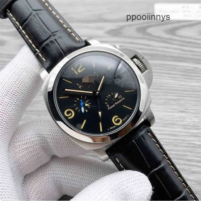 Paneraiss Automatic Men Watches Paneraiss Mens Watch Luminor Series Luxury Mens and Womens Mechanical Watch Custom Waterproof Wristwatches rostfritt stål automat