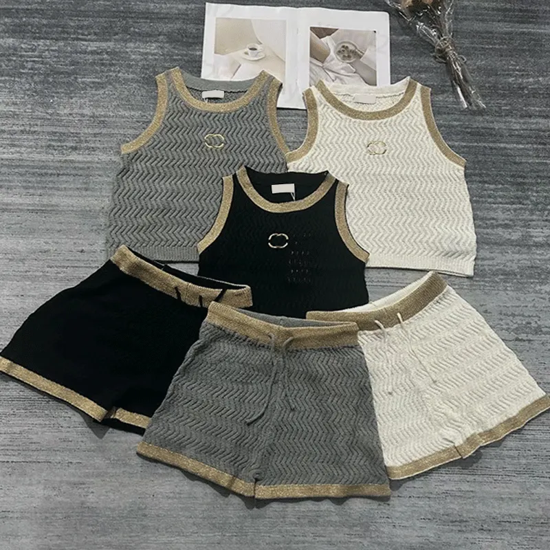 Womens Tracksuits Sleeveless Vest Summer Shorts Holiday Casual Wear Two Piece Set Sportswear