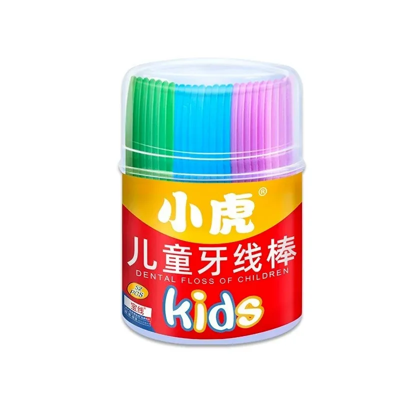 2024 /BOX HIGH-THIN FLOSS STICK CHILDLE'S CARTOON PLASTON TOOGUPICKS FAMILY PACK FLOSSINGディテールクリーニング歯1。子供のための歯科治療