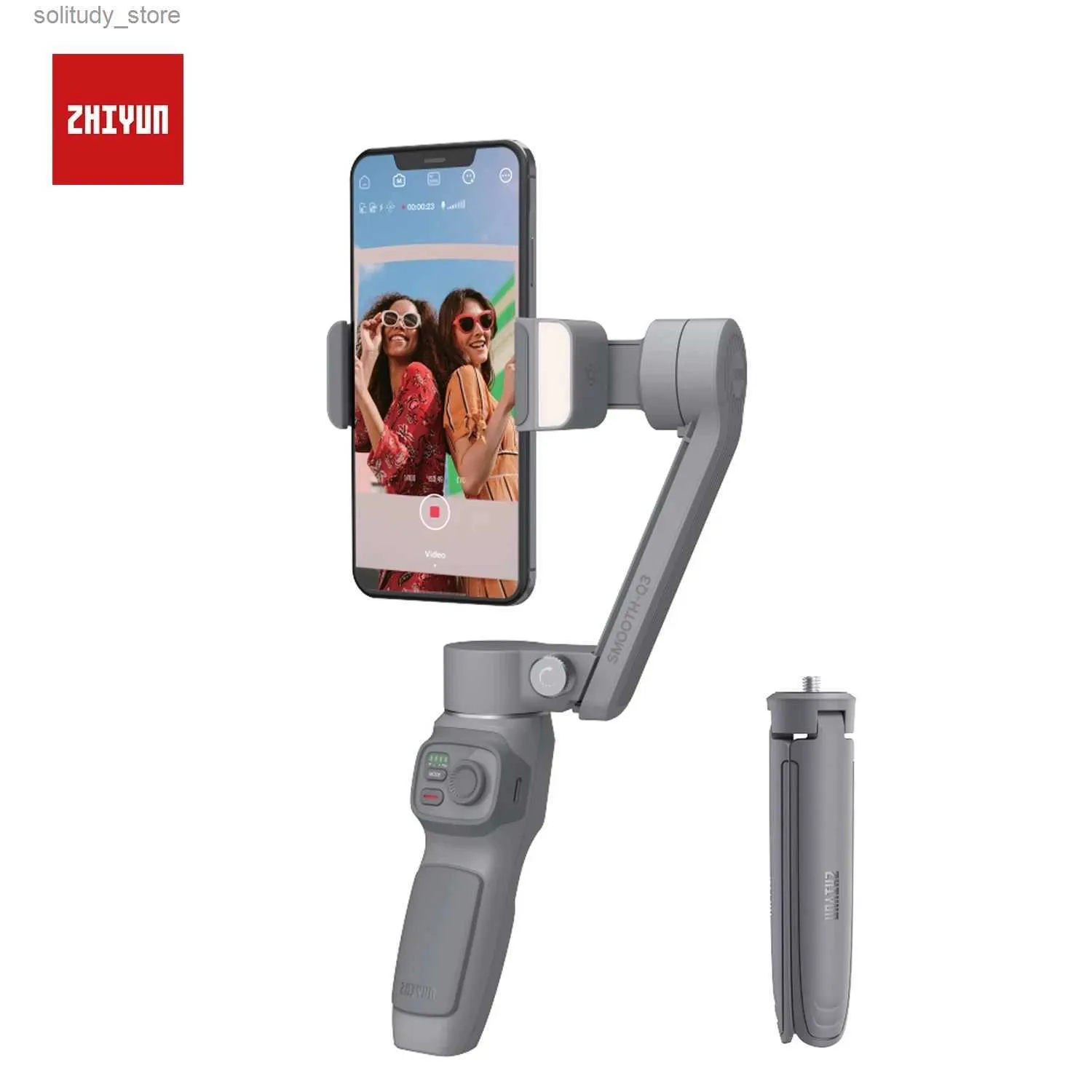 Stabilisatoren Smart Cloud Officiële SMOOTH Q3 Smartphone Kruiskoppeling 3-assige Flexibele Telefoon Handheld Stabilisator met Invullicht Geschikt Q240320