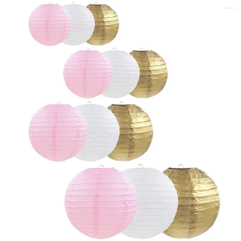 Table Lamps Round Waterproof Pink Decor Outdoor Grand Event Hanging Lamp Nylon Wedding Birthday Party Festival