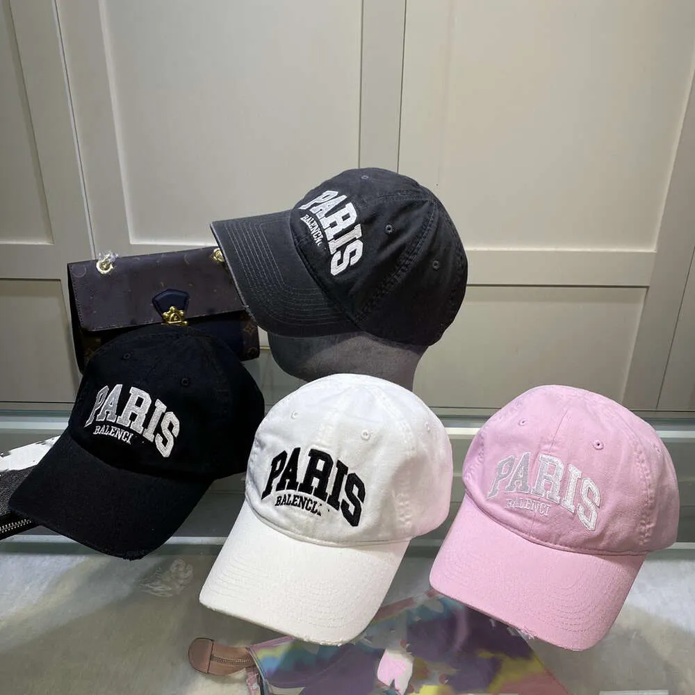 Lüks Tasarımcı Kadınlar ve Erkekler İçin Şapka B Paris Beyzbol Şapka Mektubu Nakış Doğru Versiyonu Ördek Dil Şapkası Unisex İlkbahar/Yaz Güneş Koruyucu Şapka
